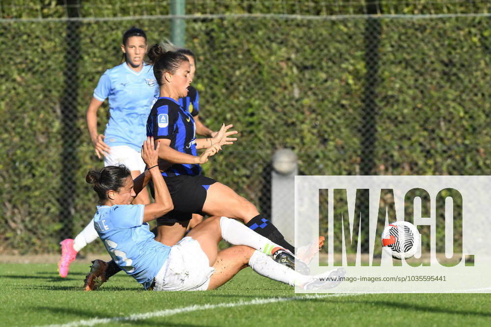 Italian football Serie A Women match - Lazio Women vs FC Internazionale Women Flaminia Simonetti of F.C. Inter during Women s Italian Cup round of 16 between S.S. Lazio Women vs F.C. Inter, 12 October 2023, Stadium Mirko Fersini, Formello Italy. Rome Italy