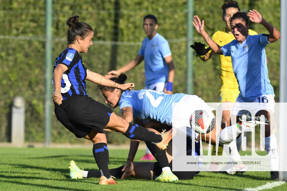 Italian football Serie A Women match - Lazio Women vs FC Internazionale Women Flaminia Simonetti of F.C. Inter during Women s Italian Cup round of 16 between S.S. Lazio Women vs F.C. Inter, 12 October 2023, Stadium Mirko Fersini, Formello Italy. Rome Italy