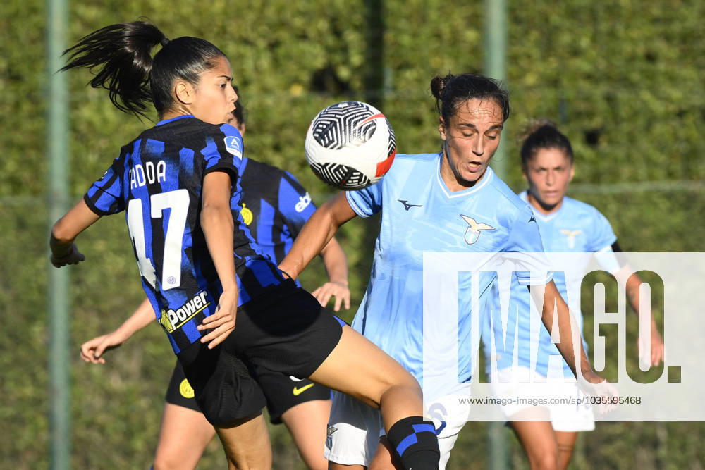 Italian football Serie A Women match - Lazio Women vs FC Internazionale Women Paola Fadda of F.C. Inter during Women s Italian Cup round of 16 between S.S. Lazio Women vs F.C. Inter, 12 October 2023, Stadium Mirko Fersini, Formello Italy. Rome Italy