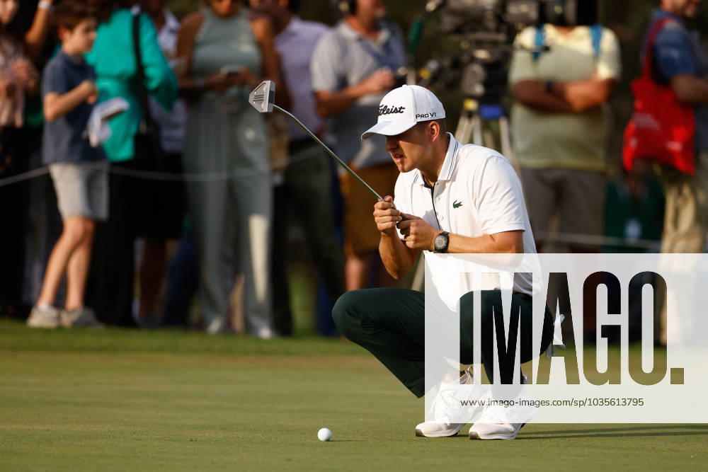 Yannik Paul of Germany in action during Acciona Open de Espana, Round 2, Golf tournament celebrated at Club de Campo on October 13, 2023, in Madrid, Spain. MADRID SPAIN - ZUMAa181 20231013_zaa_a181_071