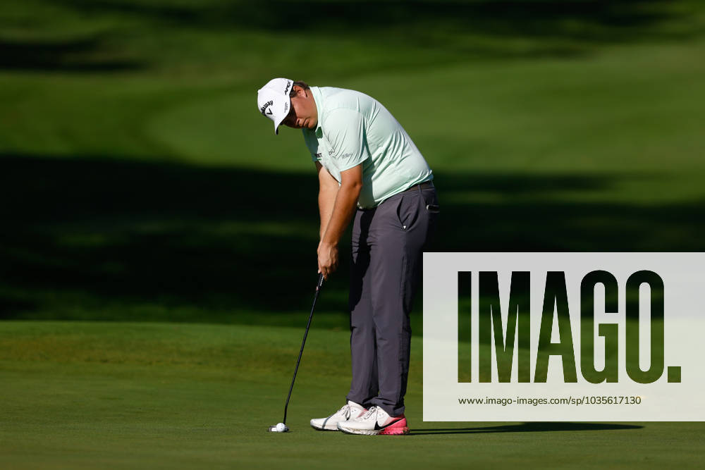Sami Valimaki of Finland in action during Acciona Open de Espana, Round 2, Golf tournament celebrated at Club de Campo on October 13, 2023, in Madrid, Spain. MADRID SPAIN - ZUMAa181 20231013_zaa_a181_108