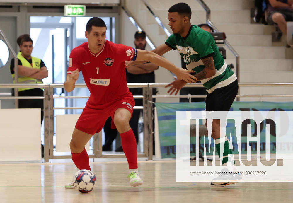 UEFA Futsal Champions League Ayat v Sporting OMIS, CROATIA - OCTOBER 26: Azat Valiullin of Ayat in action during UEFA Futsal Champions League Group 1 match between Ayat and Sporting at Sports Hall Ribnjak on October 26, 2023 in Omis, Croatia. IvanaxIvanovic PIXSELL