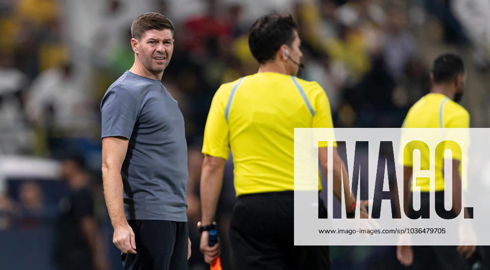 SAFF Saudi Arabia KingÕs Cup 2023-24 Round 16 Steven Gerrard, Head Coach of Al Ettifaq FC during their Round 16 of the SAFF Saudi Arabia KingÕs Cup 2023-24 match between Al Nassr FC and Al Ettifaq FC at Al Awwal Park Stadium on October 31, 2023 in Riyadh, Saudi Arabia. Riyadh l Awwal Park Stadium Saudi Arabia
