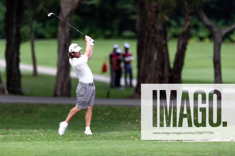 The Hong Kong Open Golf Championship 2023 at Hong Kong Golf Club in Hong Kong - 09 Nov 2023 Tom Power Horan of Australia plays during the round 1 draw matches on day one of The Hong Kong Open Golf Championship 2023 at Hong Kong Golf Club. Hong Kong China