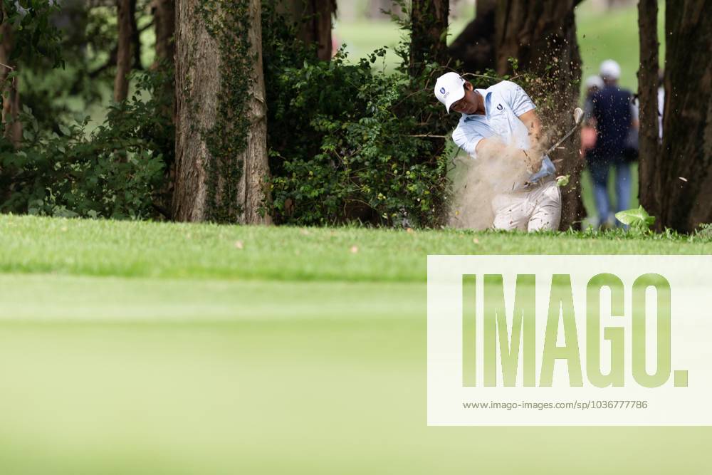 Taichi Kho of Hong Kong plays during the round 1 draw matches on day one of The Hong Kong Open Golf Championship 2023 at Hong Kong Golf Club. Hong Kong China - ZUMAs197 20231109_aaa_s197_093