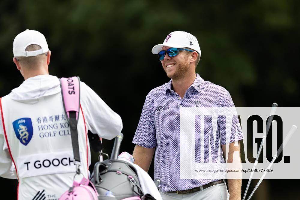 Talor Gooch of USA plays during the round 1 draw matches on day one of The Hong Kong Open Golf Championship 2023 at Hong Kong Golf Club. Hong Kong China - ZUMAs197 20231109_aaa_s197_104
