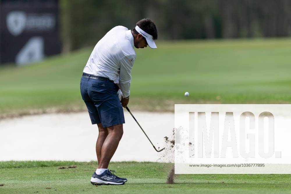 Sarit Suwannarut of Thailand plays during the round 1 draw matches on day one of The Hong Kong Open Golf Championship 2023 at Hong Kong Golf Club. Hong Kong China - ZUMAs197 20231109_aaa_s197_111