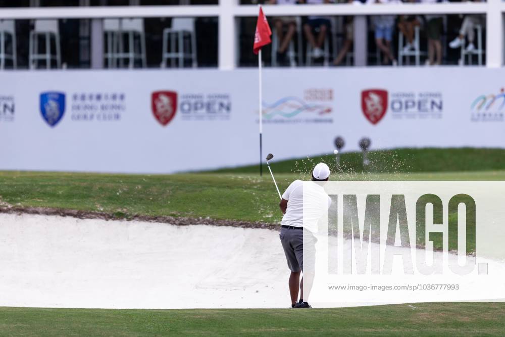 Harold Varner III of USA plays during the round 1 draw matches on day one of The Hong Kong Open Golf Championship 2023 at Hong Kong Golf Club. Hong Kong China - ZUMAs197 20231109_aaa_s197_123