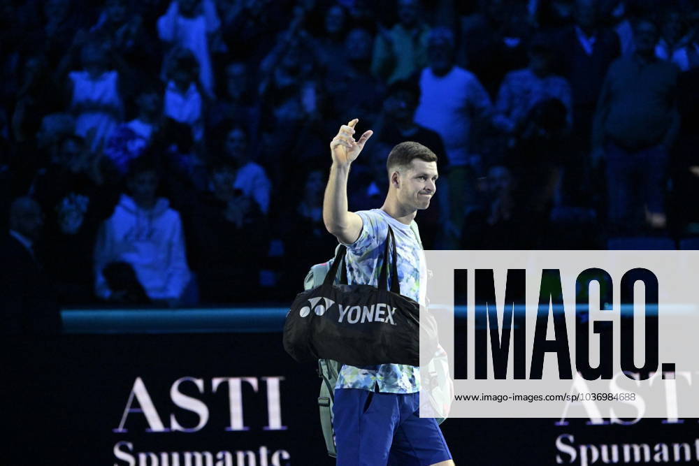 Tennis - Nitto ATP, Tennis Herren Finals Torino 2023 - Hubert Hurkacz - Pologne TENNIS : Nitto Atp Finals Torino 2023 - 16 11 2023 - ChrysleneCaillaud Panoramic