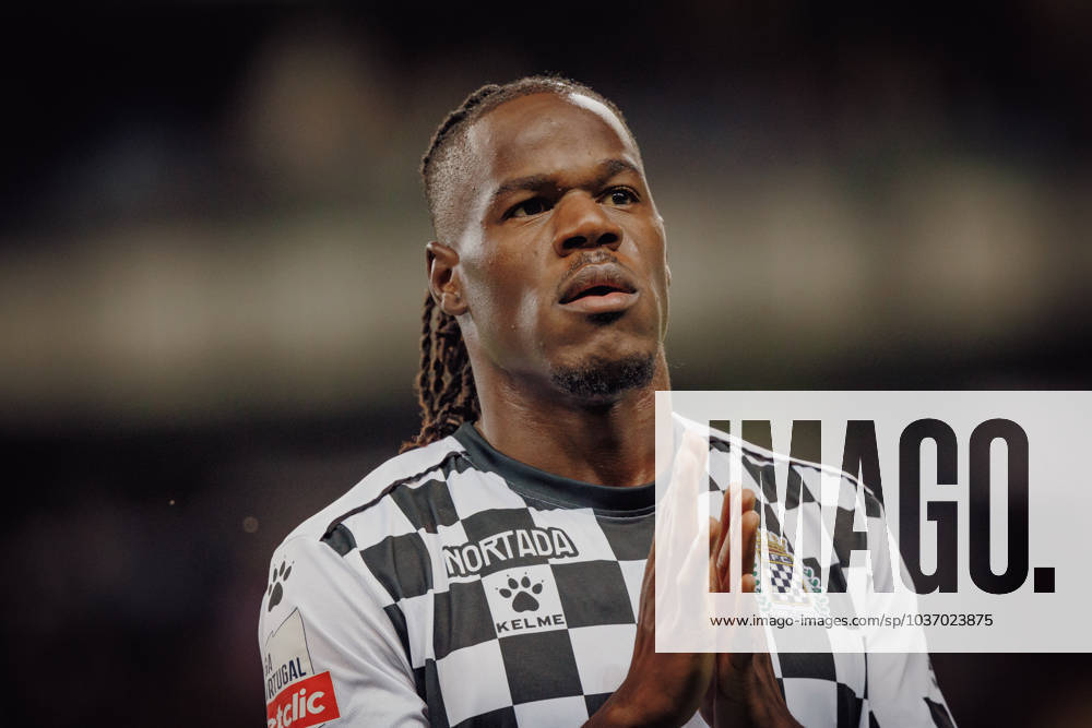 Gaius Makouta during Liga Portugal 23 24 game between Boavista FC and Sporting CP at Estadio do Bessa Seculo XXI, Porto, Portugal. (Maciej Rogowski) Porto Estadio do Bessa Seculo XXI Portugal