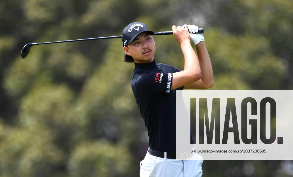 GOLF AUSTRALIAN PGA, Golf Herren Australia s Min Woo Lee during round 1 of the 2023 Australian PGA Championship in Brisbane, Thursday, November 23, 2023. ( NO ARCHIVING, , NO USE IN BOOKS WITHOUT CONSENT BRISBANE QUEENSLAND AUSTRALIA