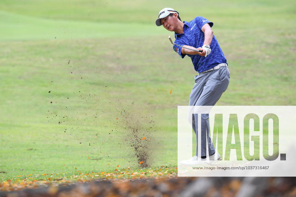 GOLF AUSTRALIAN PGA, Golf Herren Rikuya Hoshino of Japan plays a shot during the final round of the 2023 Australian PGA Championship in Brisbane, Sunday, November 26, 2023. ( NO ARCHIVING, , NO USE IN BOOKS WITHOUT CONSENT BRISBANE QUEENSLAND AUSTRALIA