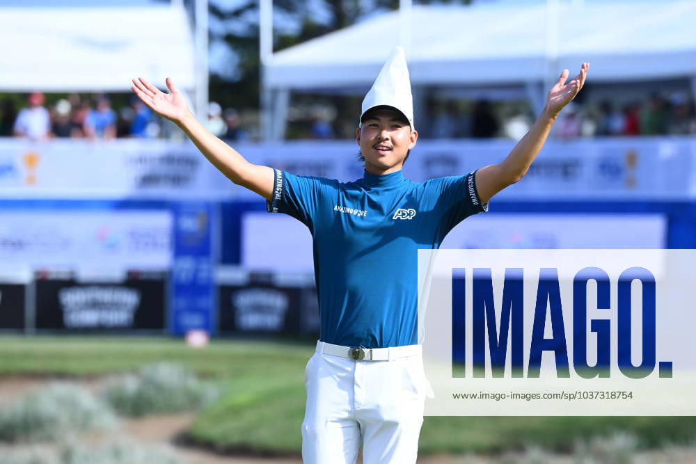 GOLF AUSTRALIAN PGA, Golf Herren Min Woo Lee during the 2023 Australian PGA Championship in Brisbane, Sunday, November 26, 2023. ( NO ARCHIVING, , NO USE IN BOOKS WITHOUT CONSENT BRISBANE QUEENSLAND AUSTRALIA