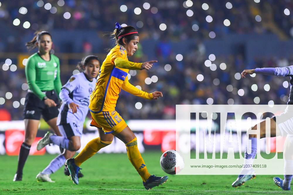 Fußball, Frauen, Club America - Tigres UANL Liga MX Femenil Apertura 2023 Tigres UANL (3) 0-0 (0) America Final Vuelta Joseline Montoya of Tigres during the game Tigres UANL vs America, corresponding to second leg match of great final the Torneo Apertura 2023 of the Liga BBVA MX Femenil, at Universitario Stadium, on November 27, 2023. MONTERREY NUEVO LEON MEXICO