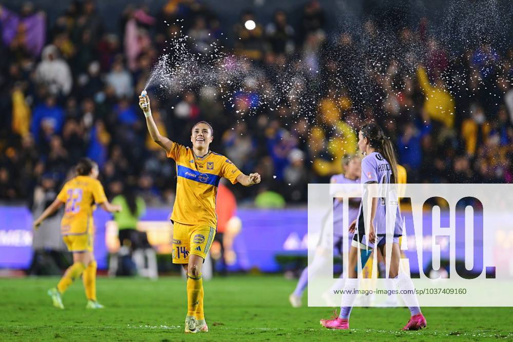 Fußball, Frauen, Club America - Tigres UANL Liga MX Femenil Apertura 2023 Tigres UANL (3) 0-0 (0) America Final Vuelta Lizbeth Ovalle of Tigres during the game Tigres UANL vs America, corresponding to second leg match of great final the Torneo Apertura 2023 of the Liga BBVA MX Femenil, at Universitario Stadium, on November 27, 2023. MONTERREY NUEVO LEON MEXICO
