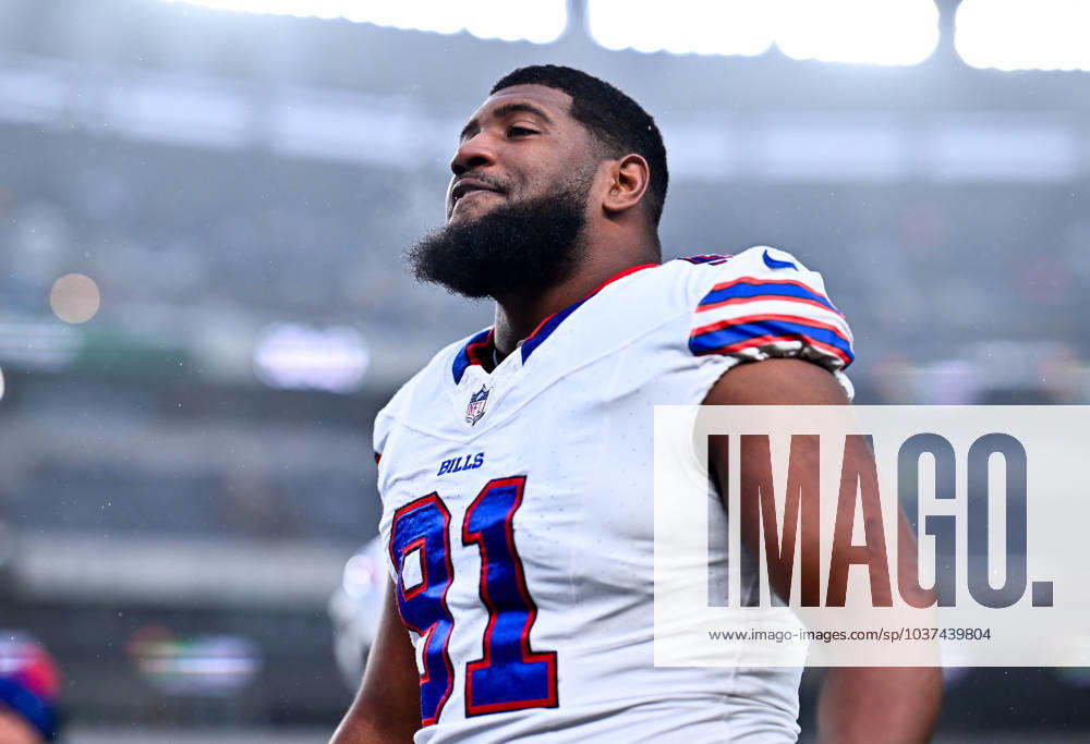PHILADELPHIA, PA - NOVEMBER 26: Buffalo Bills Defensive Tackle Ed Oliver (91) on field before the game between the Buffalo Bills and Philadelphia Eagles on November 26, 2023 at Lincoln Financial Field in Philadelphia, PA. (Photo by Kyle Ross Icon Sportswire) NFL, American Football Herren, USA NOV 26 Bills at Eagles Icon23112654