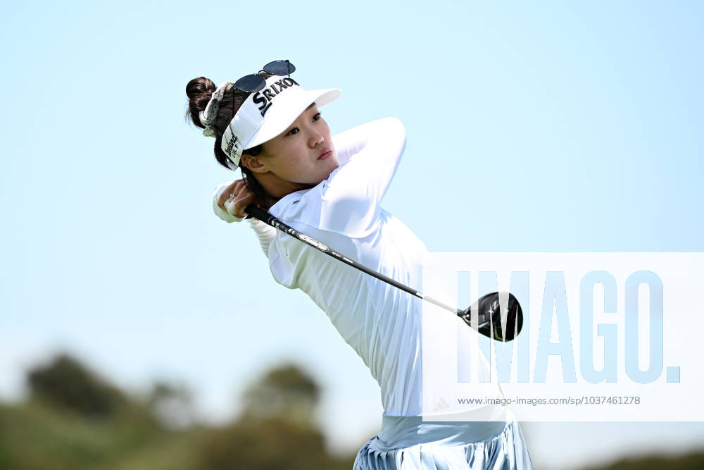 GOLF AUSTRALIAN OPEN, Grace Kim of Australia plays a shot from the tee during the Pro-Am ahead of the Australian Open 2023 at the Australian Golf Club in Sydney, Wednesday, November 29, 2023. ( NO ARCHIVING, , NO USE IN BOOKS WITHOUT CONSENT SYDNEY NEW SOUTH WALES AUSTRALIA