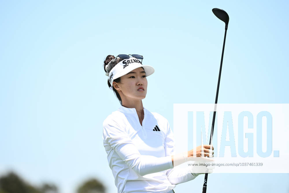 GOLF AUSTRALIAN OPEN, Grace Kim of Australia plays a shot from the tee during the Pro-Am ahead of the Australian Open 2023 at the Australian Golf Club in Sydney, Wednesday, November 29, 2023. ( NO ARCHIVING, , NO USE IN BOOKS WITHOUT CONSENT SYDNEY NEW SOUTH WALES AUSTRALIA