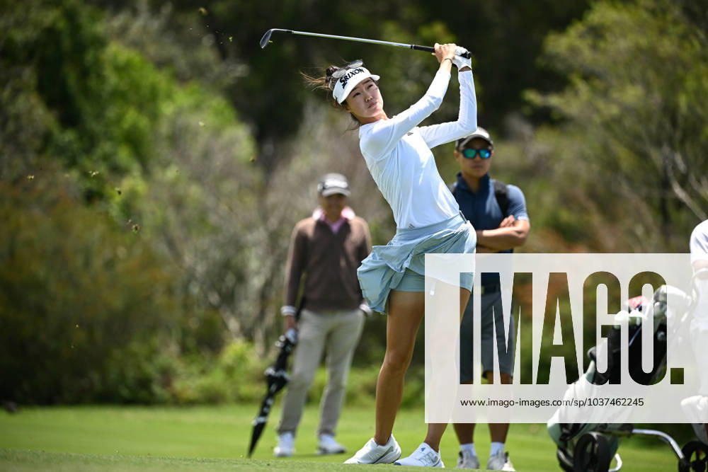 GOLF AUSTRALIAN OPEN, Grace Kim of Australia plays a shot from the fairway during the Pro-Am ahead of the Australian Open 2023 at the Lakes Golf Club in Sydney, Wednesday, November 29, 2023. ( NO ARCHIVING, , NO USE IN BOOKS WITHOUT CONSENT SYDNEY NEW SOUTH WALES AUSTRALIA