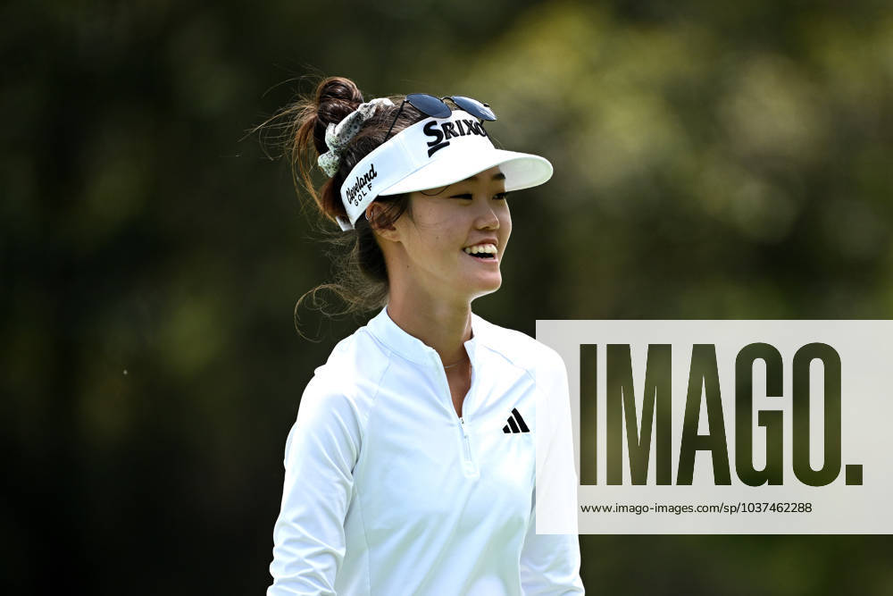 GOLF AUSTRALIAN OPEN, Grace Kim of Australia reacts during the Pro-Am ahead of the Australian Open 2023 at the Lakes Golf Club in Sydney, Wednesday, November 29, 2023. ( NO ARCHIVING, , NO USE IN BOOKS WITHOUT CONSENT SYDNEY NEW SOUTH WALES AUSTRALIA