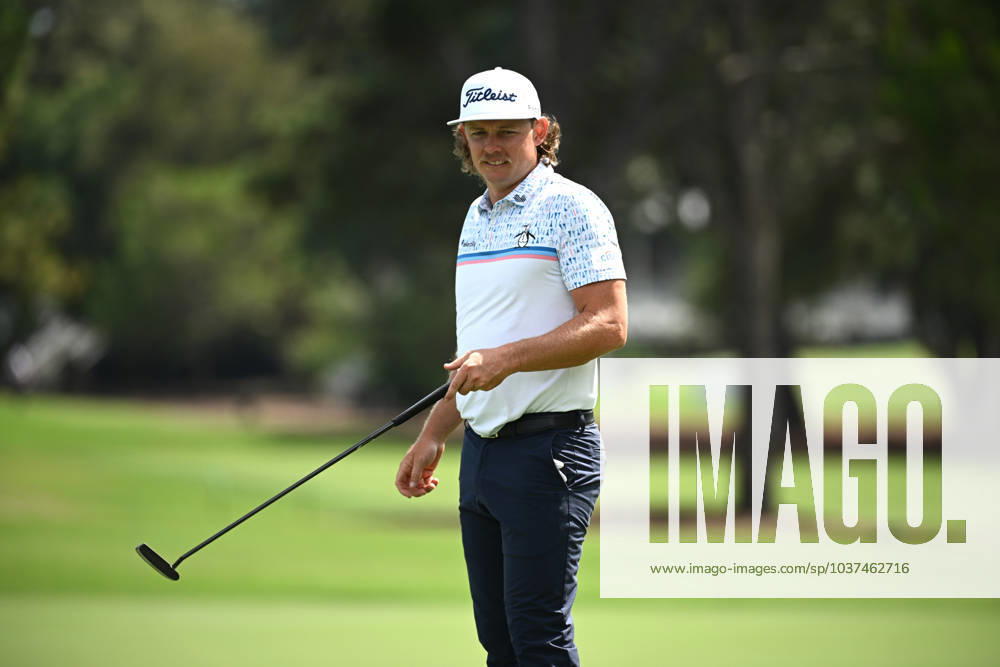 GOLF AUSTRALIAN OPEN, Cam Smith of Australia lines up a putt during the Pro-Am ahead of the Australian Open 2023 at the Australian Golf Club in Sydney, Wednesday, November 29, 2023. ( NO ARCHIVING, , NO USE IN BOOKS WITHOUT CONSENT SYDNEY NEW SOUTH WALES AUSTRALIA