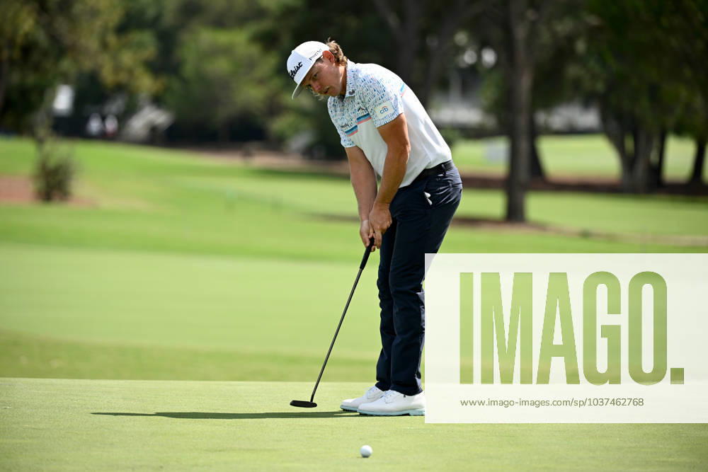 GOLF AUSTRALIAN OPEN, Cam Smith of Australia putts during the Pro-Am ahead of the Australian Open 2023 at the Australian Golf Club in Sydney, Wednesday, November 29, 2023. ( NO ARCHIVING, , NO USE IN BOOKS WITHOUT CONSENT SYDNEY NEW SOUTH WALES AUSTRALIA