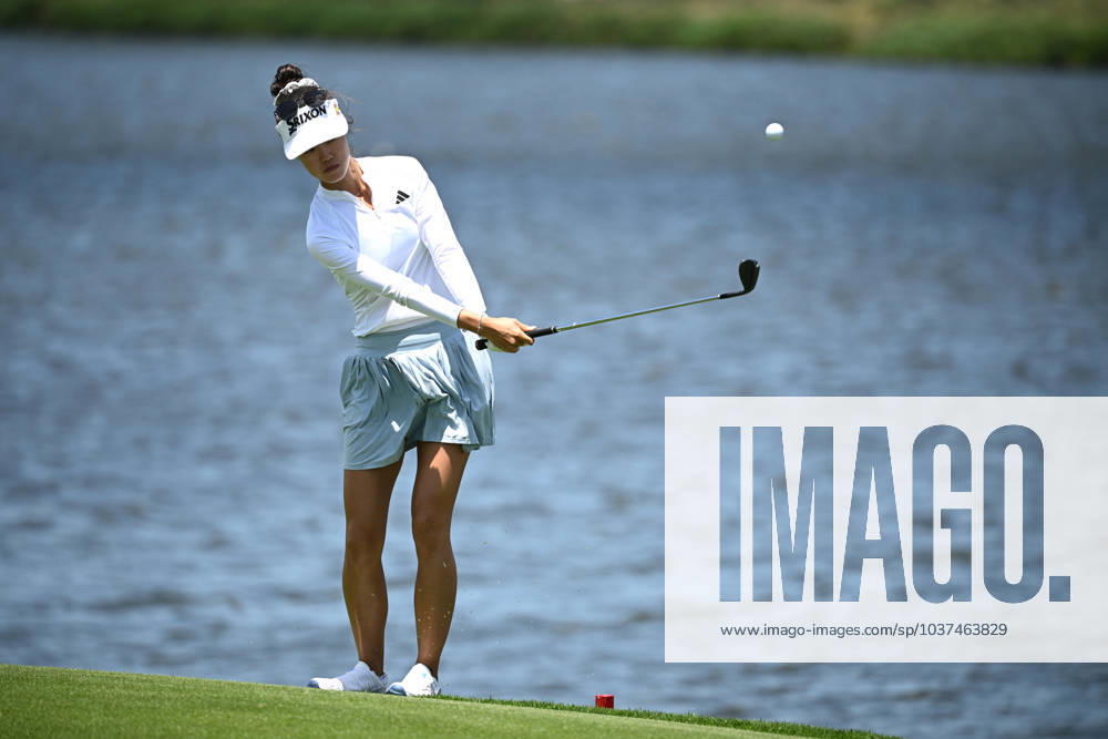 GOLF AUSTRALIAN OPEN, Grace Kim of Australia plays a shot from the fairway during the Pro-Am ahead of the Australian Open 2023 at the Lakes Golf Club in Sydney, Wednesday, November 29, 2023. ( NO ARCHIVING, , NO USE IN BOOKS WITHOUT CONSENT SYDNEY NEW SOUTH WALES AUSTRALIA