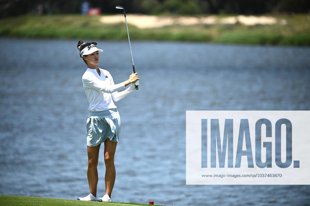 GOLF AUSTRALIAN OPEN, Grace Kim of Australia plays a shot from the fairway during the Pro-Am ahead of the Australian Open 2023 at the Lakes Golf Club in Sydney, Wednesday, November 29, 2023. ( NO ARCHIVING, , NO USE IN BOOKS WITHOUT CONSENT SYDNEY NEW SOUTH WALES AUSTRALIA
