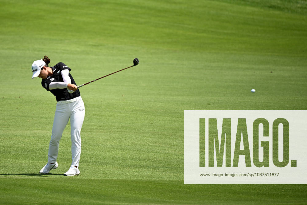 GOLF AUSTRALIAN OPEN, Minjee Lee of Australia plays a shot from the 8th fairway during Round 1 of the Women?s Australian Open 2023 at the Lakes Golf Club in Sydney, Thursday, November 30, 2023. ( NO ARCHIVING, , NO USE IN BOOKS WITHOUT CONSENT SYDNEY NEW SOUTH WALES AUSTRALIA