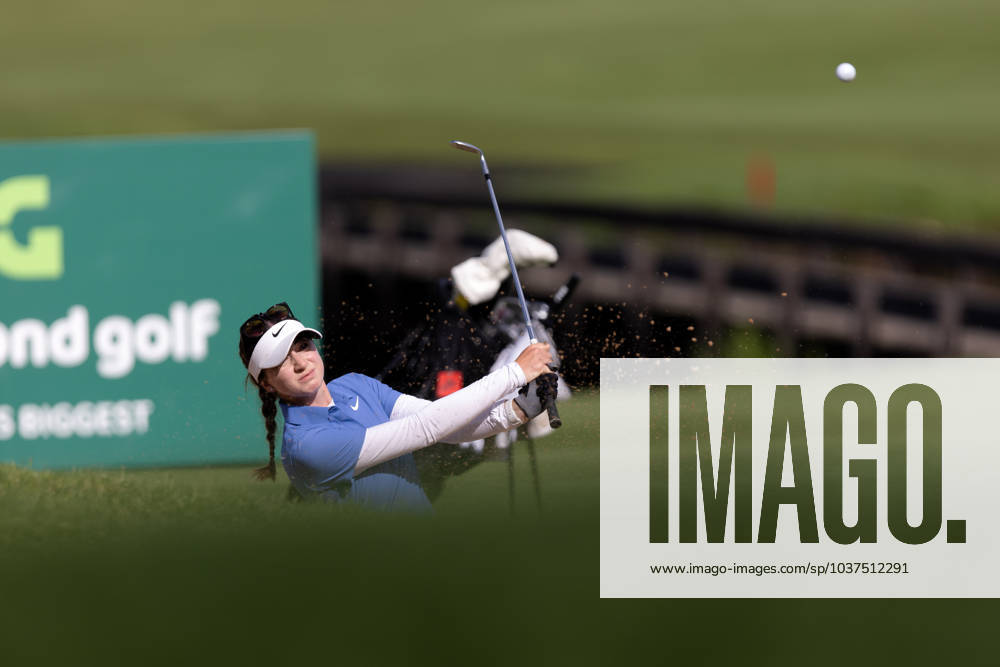 Gabriela Ruffels plays from the bunker during round 1 of The Australian Open Golf at The Lakes Golf Club on November 30, 2023 in Sydney, Australia. (Photo by Damian Briggs Speed Media Icon Sportswire) GOLF: NOV 30 Australian Open Icon23113001041