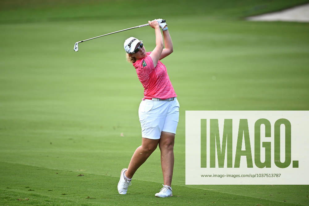 GOLF AUSTRALIAN OPEN, Ashleigh Buhai of South Africa plays a shot from the 7th fairway during Round 1 of the Women?s Australian Open 2023 at the Australian Golf Club in Sydney, Thursday, November 30, 2023. ( NO ARCHIVING, , NO USE IN BOOKS WITHOUT CONSENT SYDNEY NEW SOUTH WALES AUSTRALIA