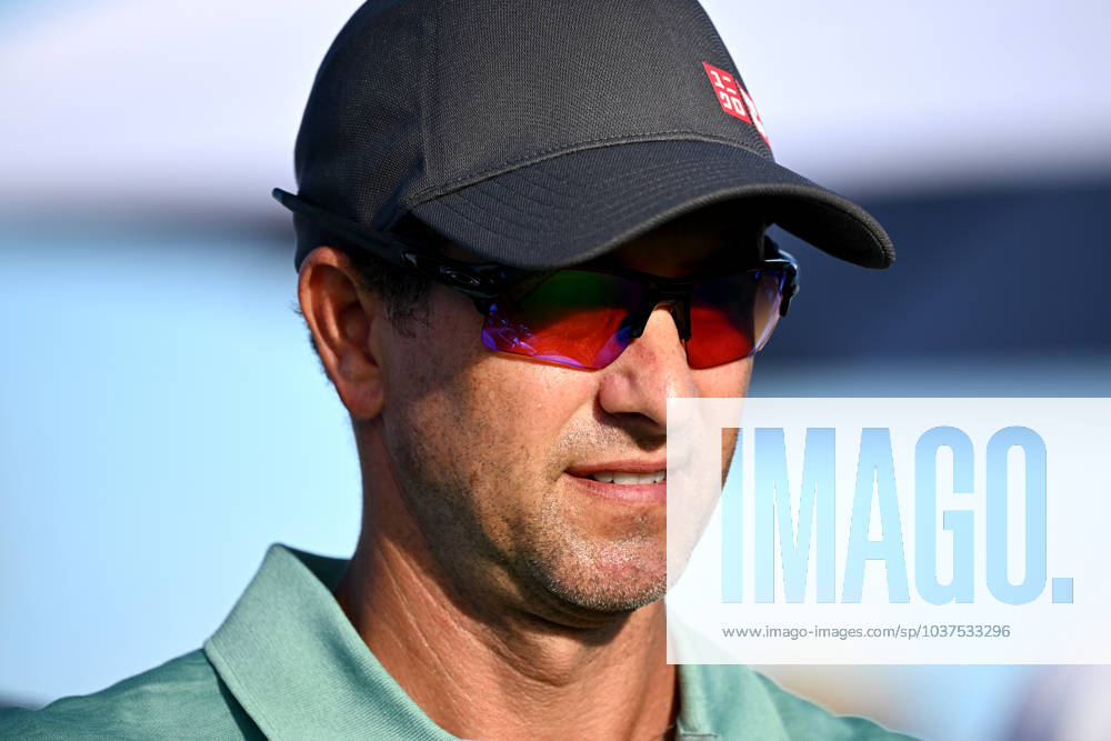 GOLF AUSTRALIAN OPEN, Adam Scott of Australia prepares to tee off on the 10th hole during Round 2 of the Australian Open 2023 at the Lakes Golf Club in Sydney, Friday, December 1, 2023. ( NO ARCHIVING, , NO USE IN BOOKS WITHOUT CONSENT SYDNEY NEW SOUTH WALES AUSTRALIA
