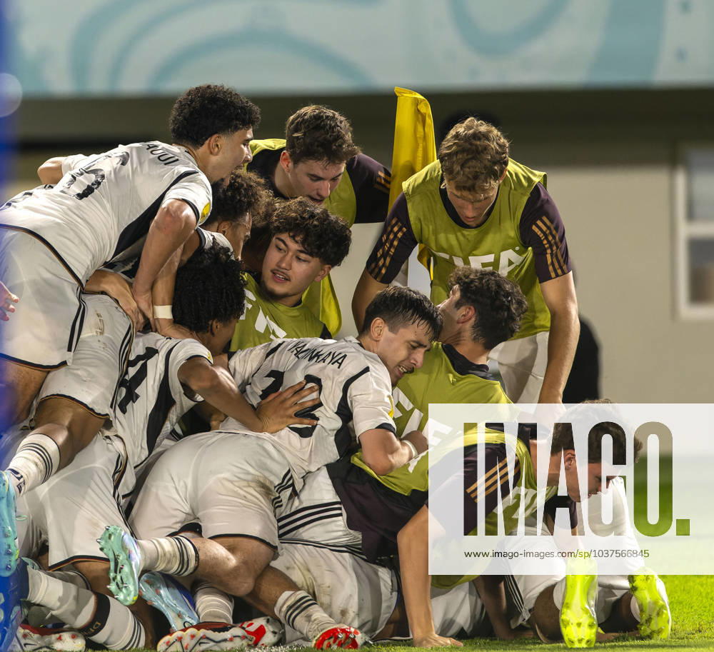 Football U 17 World Cup 2023, Final Germany France, at Manahan Stadium Surakarta Goal celebration to 2 0