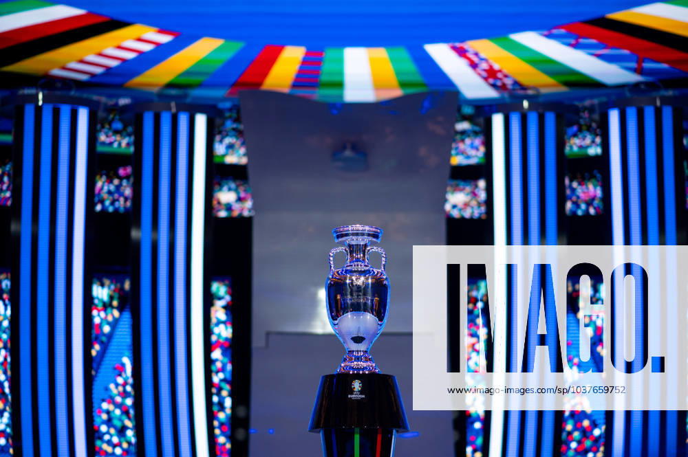 Symbolic image European Championship Cup, GER, UEFA Euro 2024 Final Draw, Draw Elbphilharmonie Hamburg, 02 12 2023 GER, UEFA Euro 2024 Final Draw, Draw Elbphilharmonie Hamburg, 02 12 2023 Hamburg