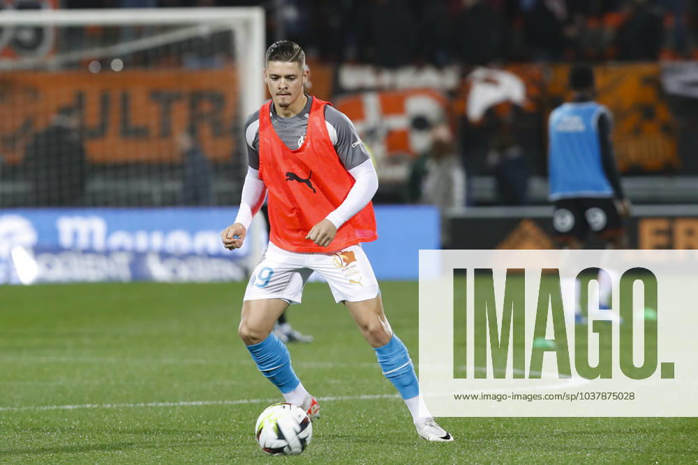 Vitinha (OM) FOOTBALL : Lorient Vs Olympique de Marseille - Ligue 1 Uber Eats - 10 12 2023 MichaelBaucher Panoramic