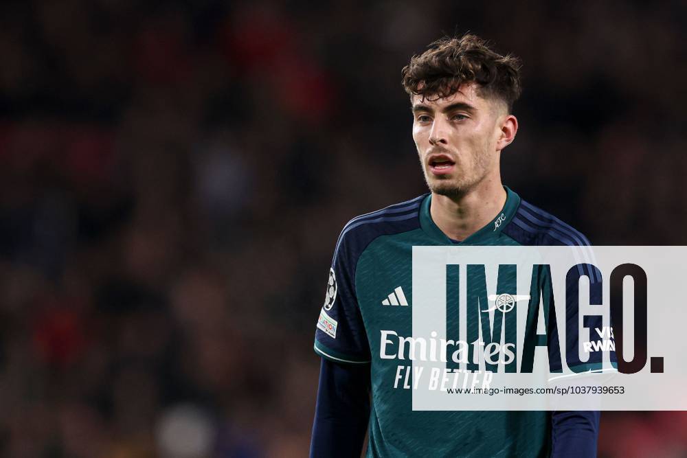 Kai Havertz of Arsenal PSV Eindhoven v Arsenal, UEFA Champions League, Group B, Football, Philips Stadion, Eindhoven, Netherlands - 12 Dec 2023