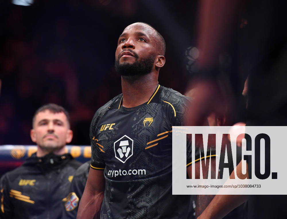 LEON EDWARDS (21-3-0) of Erdington, birmingham, England defeats COLBY COVINGTON (17-3-0) of Miami, Florida USA by a unanimous decision (49-46, 49-46, 49-46) during UFC 296 at T-Mobile Arena, Las Vegas Las Vegas USA - ZUMAo117 20231216_zsp_o117_045