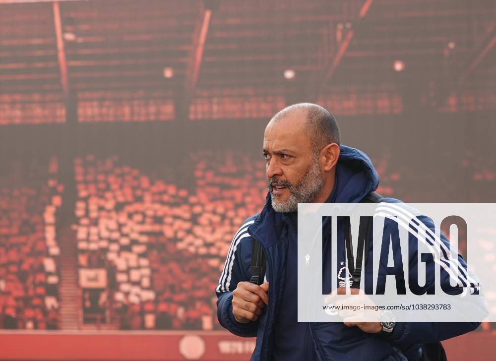 Nottingham Forest v Bournemouth Premier League Nuno Espirito Santo the manager of Nottingham Forest arrives at the ground during the Premier League match at the City Ground, Nottingham
