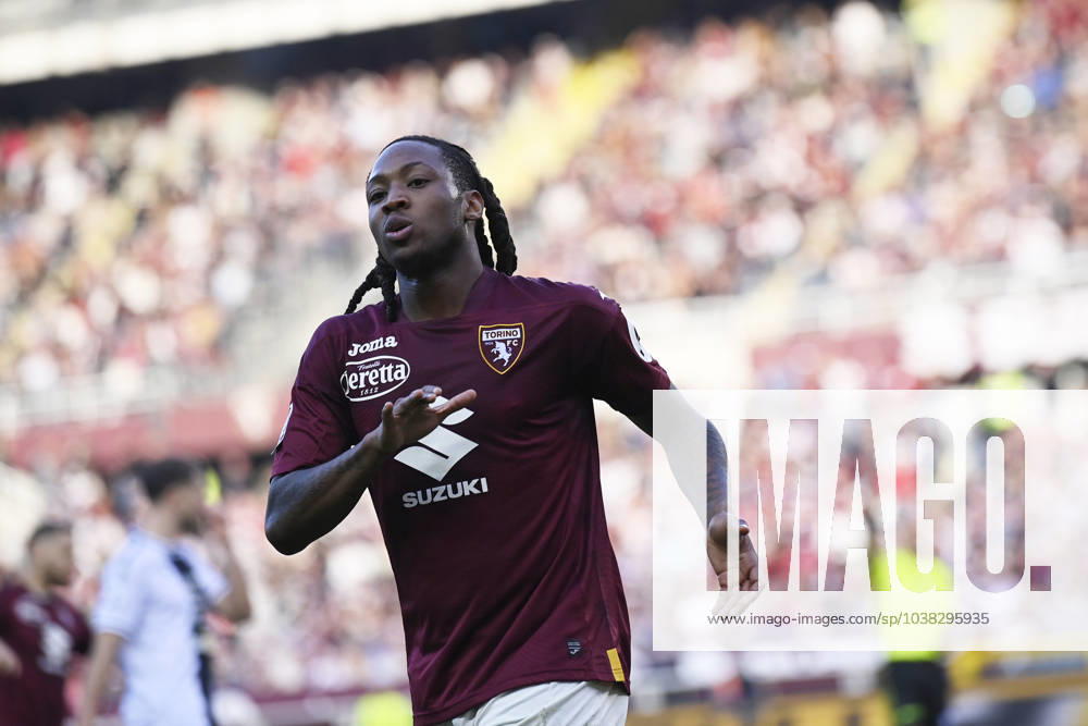 Foto Fabio Ferrari LaPresse 23 Dicembre 2023 - Torino, Italia - calcio -ESCLUSIVA TORINO FC- Torino Fc vs Udinese - Campionato italiano di calcio Serie A TIM 2023 2024 - Stadio Olimpico Grande Torino.Nella foto: Brandon Soppy (Torino FC); December 23, 2023 Turin, Italy - sport, calcio -EXCLUSIVE TORINO FC- Torino Fc vs Udinese - Italian Serie A Football Championship 2023 2024 -Olimpico Grande Torino Stadium.In the pic:Brandon Soppy (Torino FC);