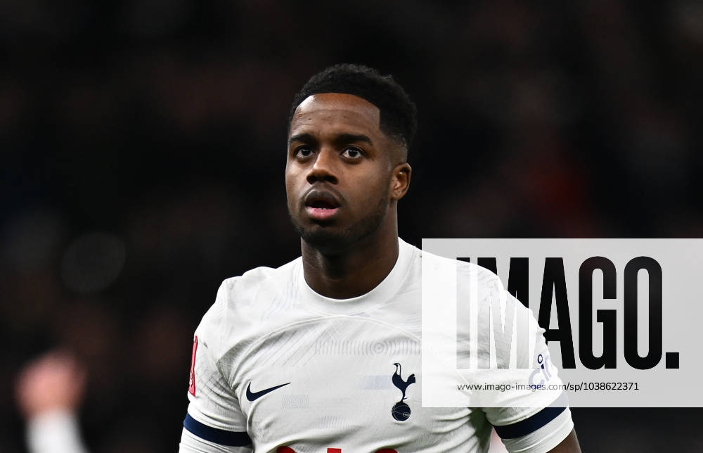 Ryan Sessegnon of Tottenham Hotspur during the Emirates FA Cup Third Round match between Tottenham Hotspur and Burnley at Tottenham Hotspur Stadium on January 5, 2024 in London, England. Tottenham Hotspur v Burnley - Emirates FA Cup Third Round