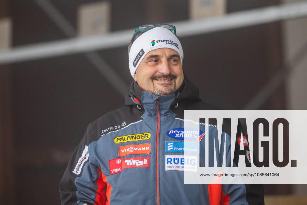 Georg Hackl Coach Austria , WC Women s Singles, Eberspächer Luge World Cup 2023 204 Winterberg GER January 6, 2024 Winterberg North Rhine-Westphalia Germany, Eberspächer Luge World Cup 2023 204 Winterberg GER January 6, 2024 Winterberg