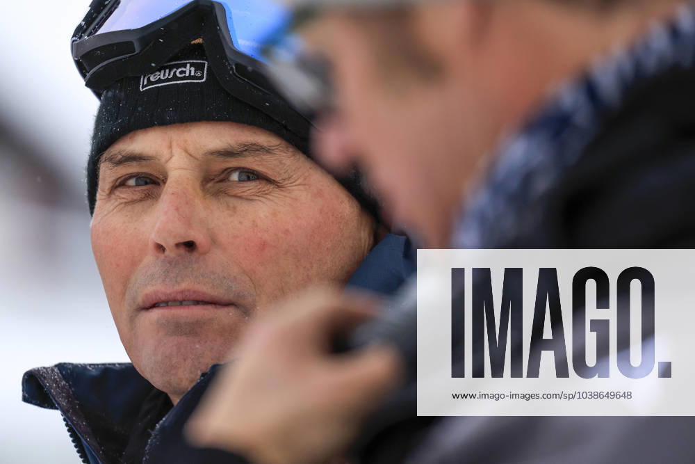 ALPINE SKIING - FIS WC Adelboden ADELBODEN,SWITZERLAND,07.JAN.24 - ALPINE SKIING - FIS World Cup, slalom, men. Image shows race director Markus Waldner (FIS). GEPAxpictures Buehner-Weinrauch