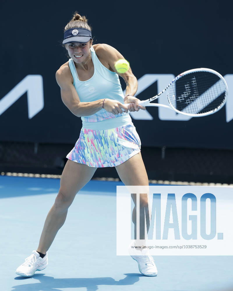 Valentini Grammatikopoulou Australian Open Qualifying Melbourne Park Melbourne Victoria Australia 09 01 2024
