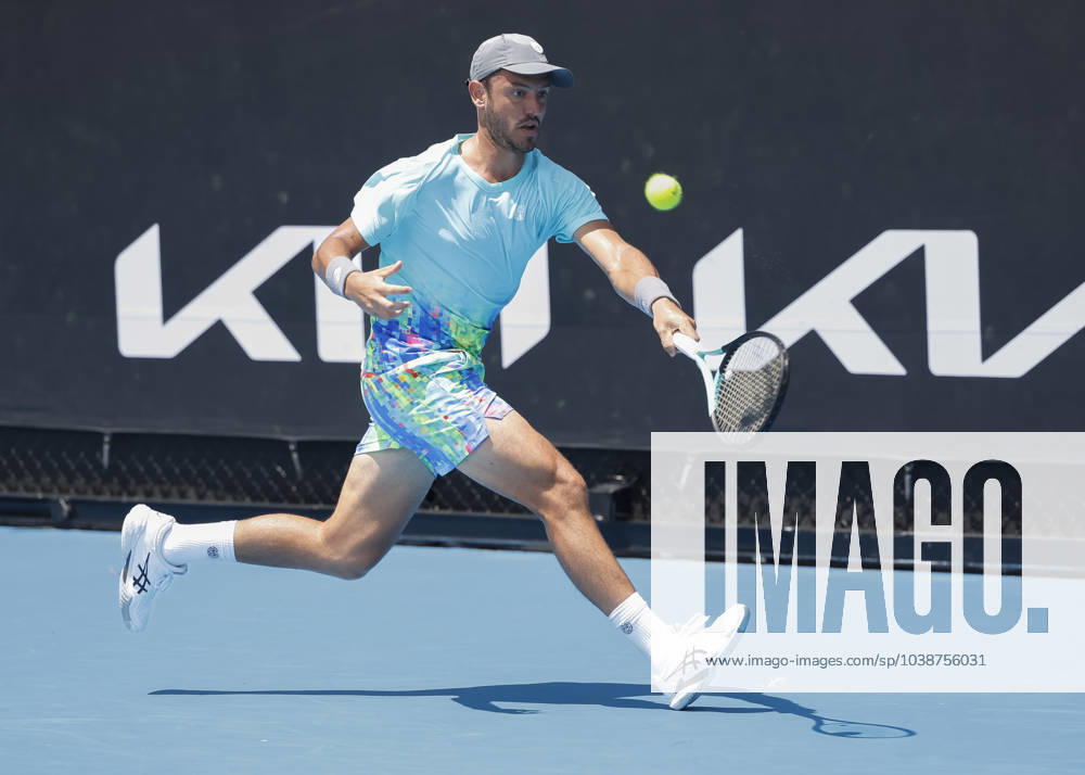 Goncalo Oliveira Australian Open Qualifying Melbourne Park Melbourne Victoria Australia 09 01 2024