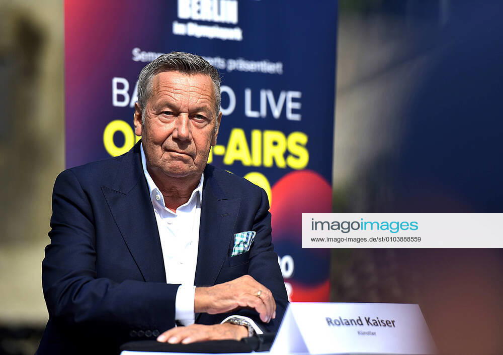Entertainment Press Conference, Back to Live New Start The Open Airs 2020, v l Roland Kaiser gives detailed information on Back to Live Open Air s 2020 and insights into the current situation of the event industry as well as visions and ideas for the coming months at the press conference Berlin
