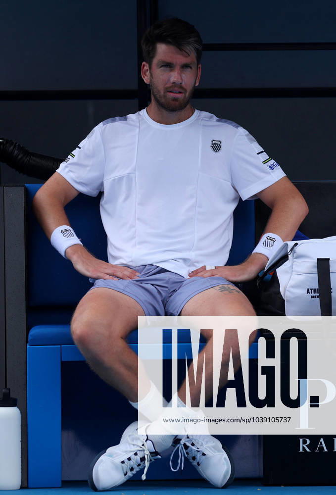 Cameron Norrie of GBR frustrated Australian Open, Day Five, Tennis, Melbourne Park, Melbourne, Australia - 18 Jan 2024