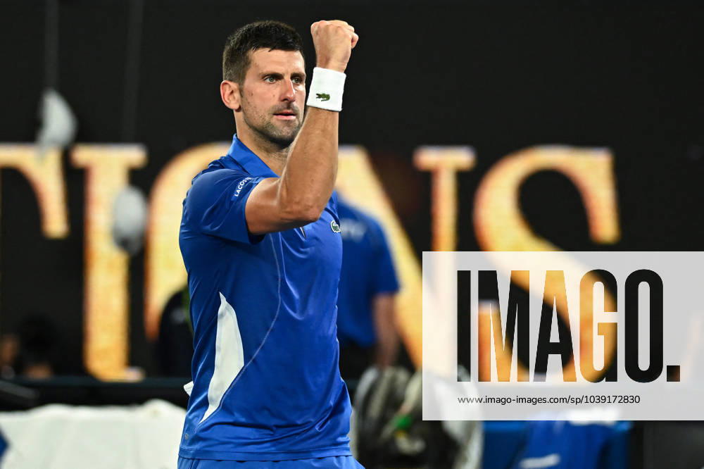 2024 Australian Open - Melbourne Novak Djokovic (SRB) during his third round match at the 2024 Australian Open at Melbourne Park in Melbourne, Australia, on January 19, 2024. Photo by Corinne Dubreuil ABACAPRESS.COM Melbourne Australia