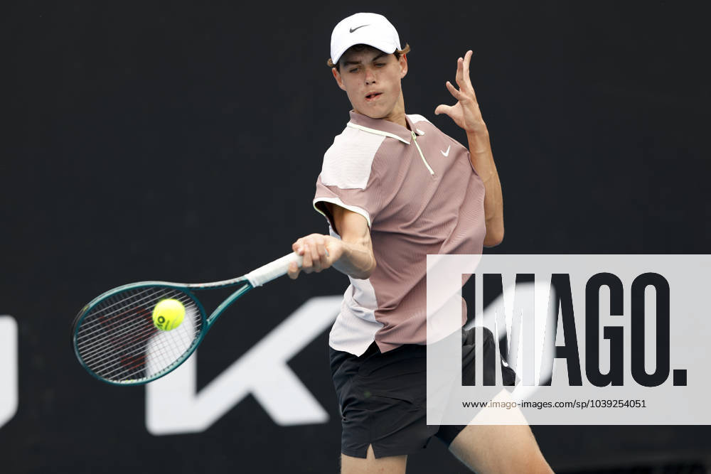 Tom Sickenberger GER , Boys Singles BS, Australian Open 2024, Melbourne Park, Melbourne, Victoria, Australia