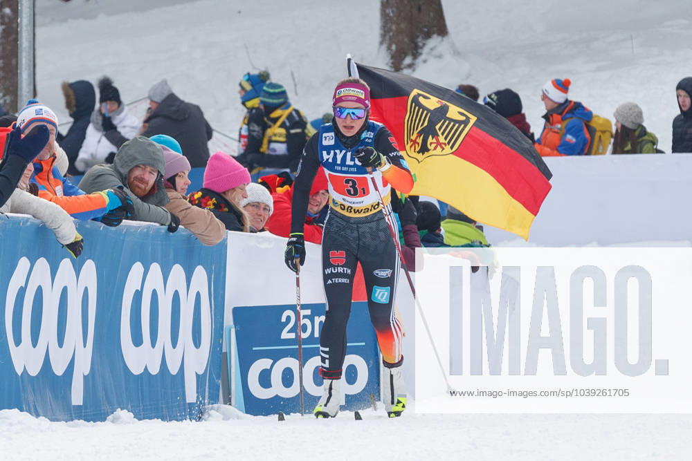 Katherine Sauerbrey GER, Germany at Birx Steig, 21 01 2024, Oberhof Germany , FIS Cross Country World Cup Oberhof 2024