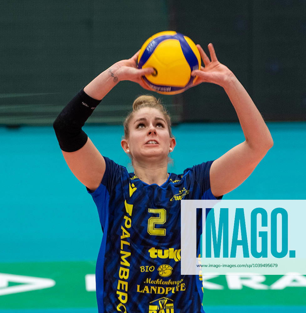 Volleyball Bundesliga VfB Suhl Lotto Thüringen SSCPalmberg Schwerin Pia kästner 02 SSC Palmberg Schwerin Action Press photo Gerhard König Volleyball Bundesliga